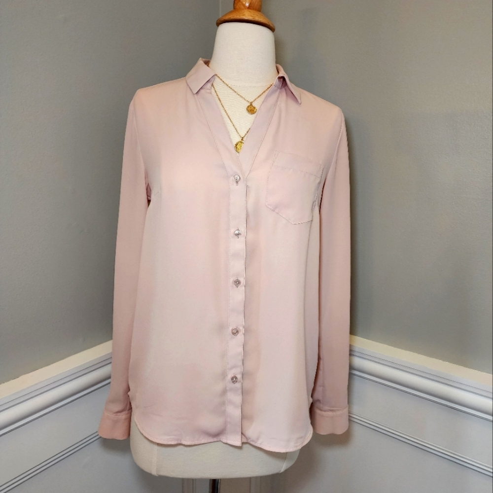 The Limited Ashton XS Pink Shirt